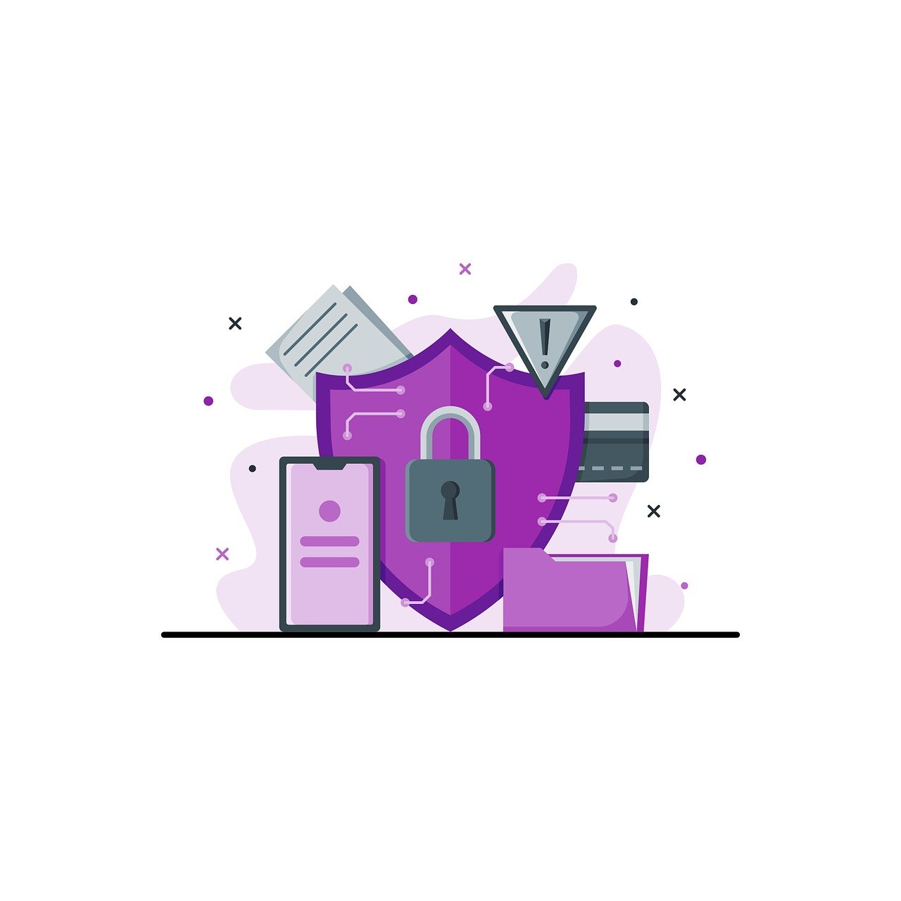 7 New and Tricky Types of Malware to Watch Out For 1 Free internet security digital vector
