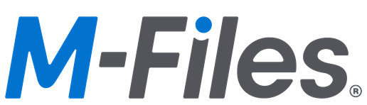 M-Files logo, document management software